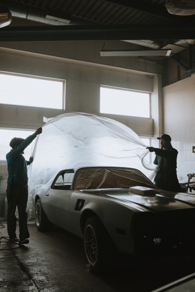 Vintage Camaro Body and Paint Garage